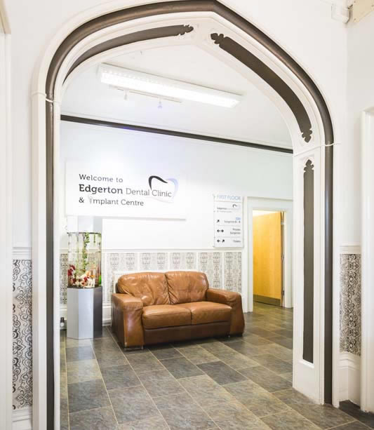Reception Egderton House Dental Clinic