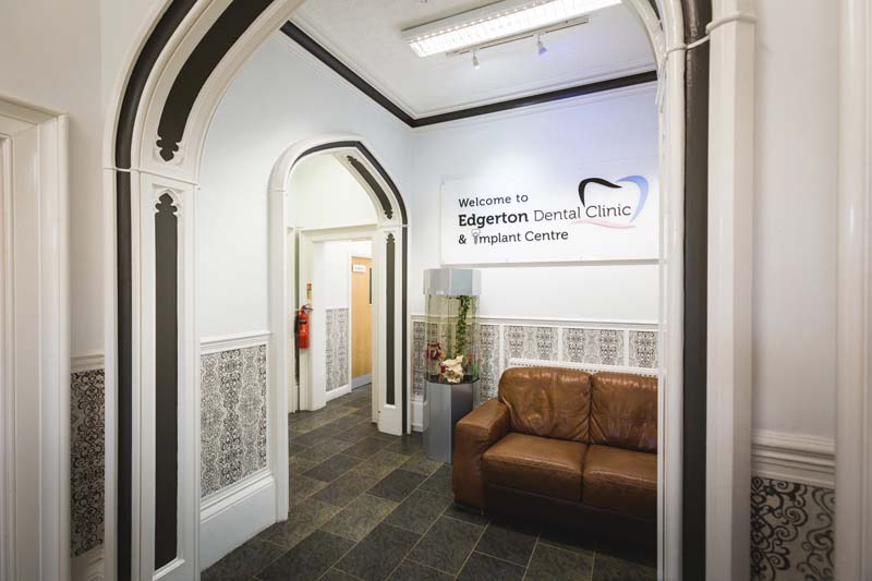 Reception Egderton House Dental Clinic